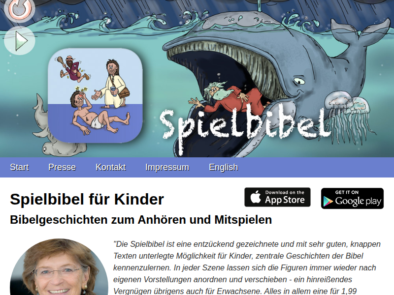 Spielbibel - die Bibel-App für Kinder von 3 bis 10 Jahre