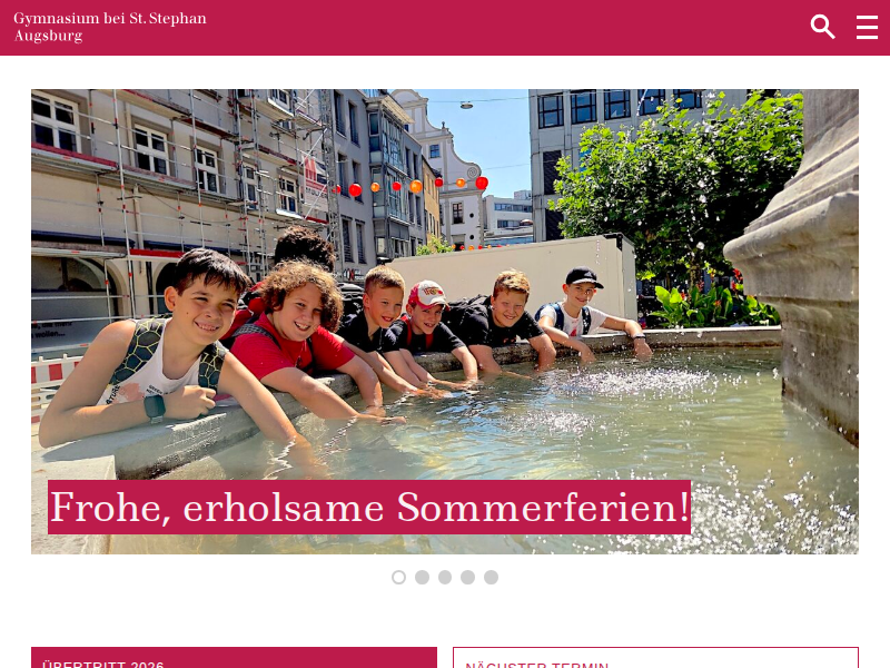 Frankreich in vielen Facetten — Gymnasium St. Stephan Augsburg
