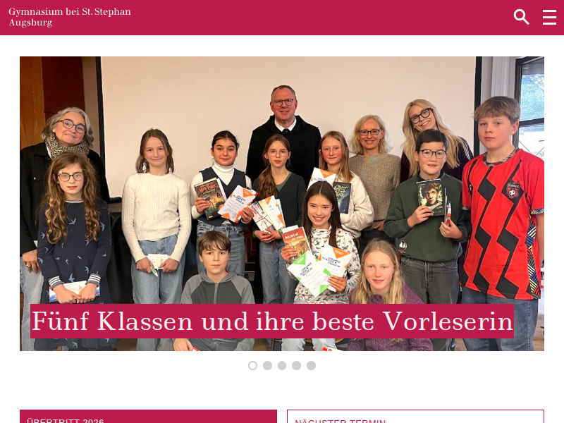 Ein Futterhäuschen für Vögel — Gymnasium St. Stephan Augsburg