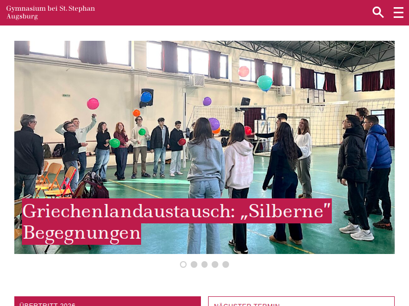La dolce vita & wir in Rom — Gymnasium St. Stephan Augsburg