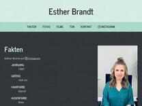 Esther Brandt - Schauspielerin