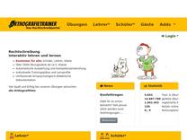 - Orthografietrainer.net: Schülerbereich