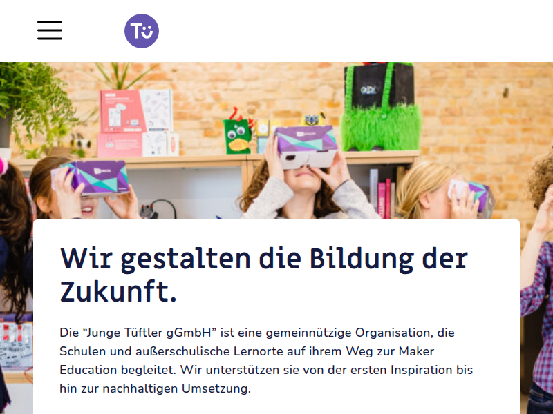 Datenschutzerklärung - Junge Tüftler