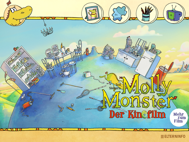 Molly Monster: Elterninfo: Filme