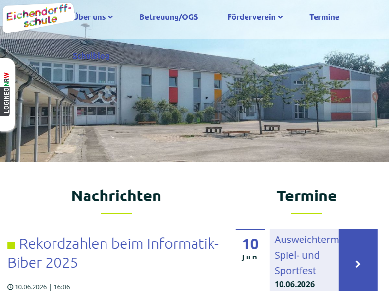 Schulhofpicknick an der Eichendorffschule - Eichendorffschule