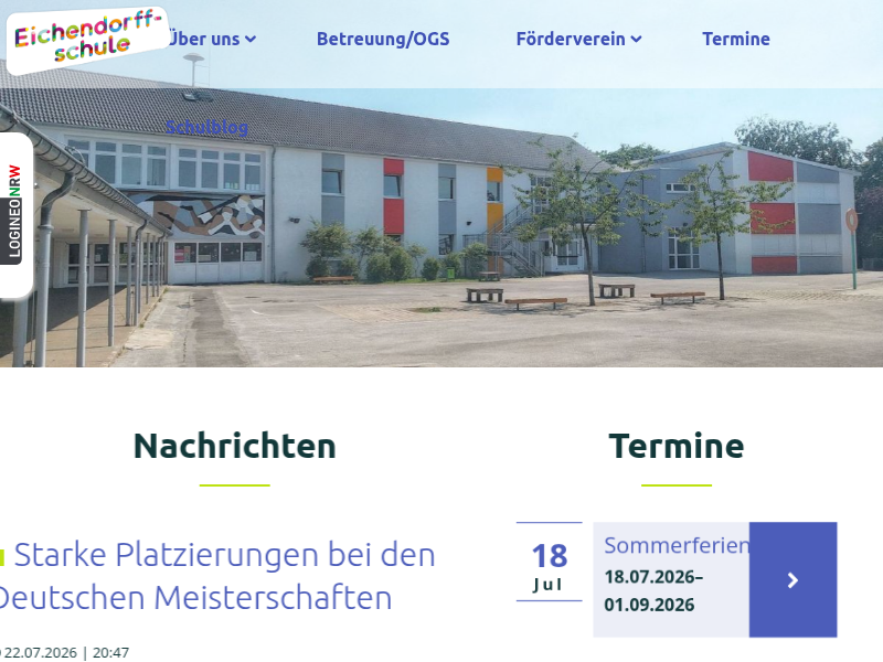 Ehrung an der RWTH Aachen - Eichendorffschule