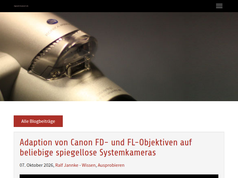 "Heilige Dreifaltigkeit" - Blog - Digitalkamera-Museum