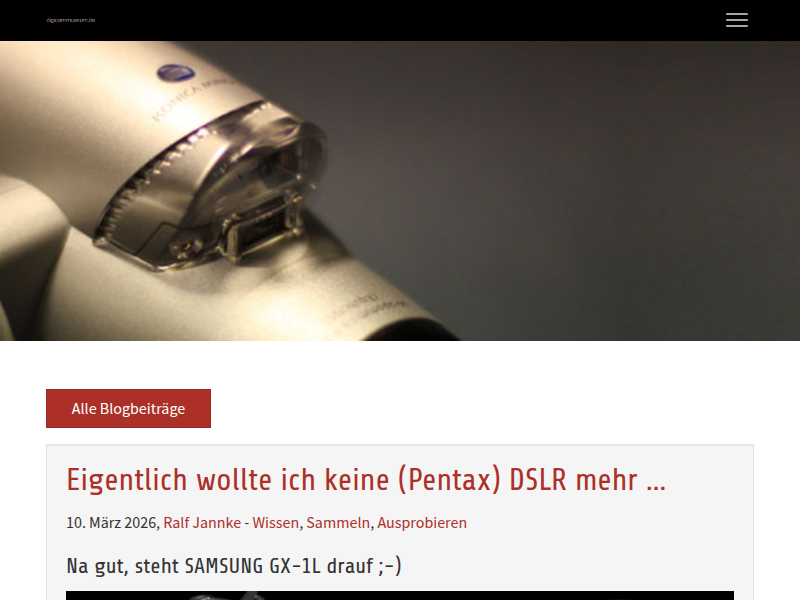 1928 bis 2018: 90 Jahre Minolta UPDATE - Digitalkamera-Museum