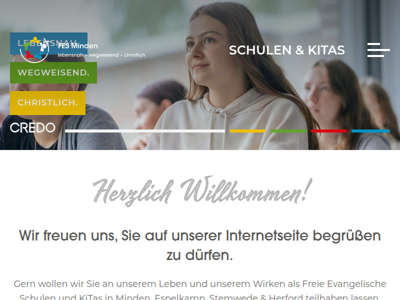 Richtfest für Gebäude E und B – FES Minden