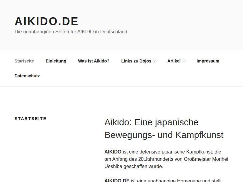 PLZ-Bereich 4 – Aikido.DE