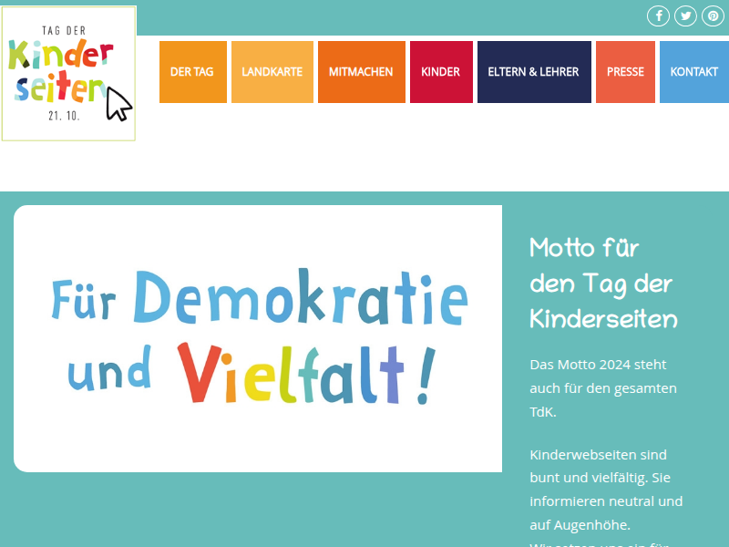 Das Beste für Kinder im Netz | TDK Seitenstark