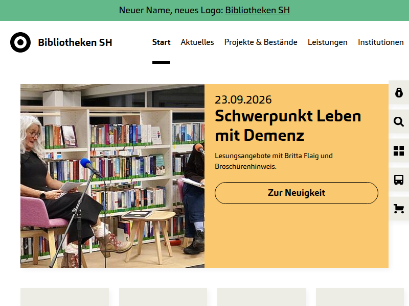 Stellenausschreibungen aus Bibliotheken in Schleswig-Holstein | Bibliotheken SH