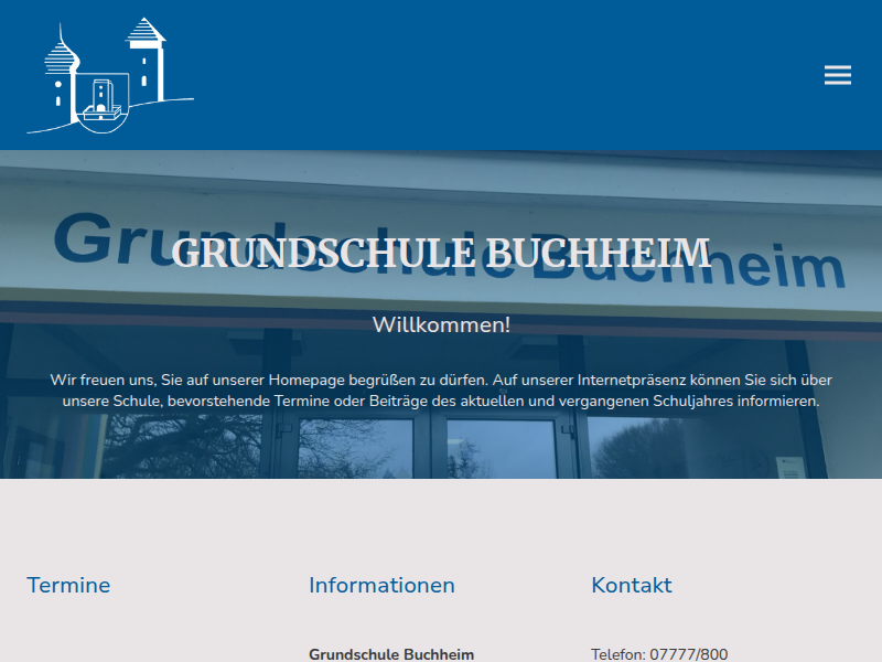 Grundschule Buchheim | Aktuelles Schuljahr