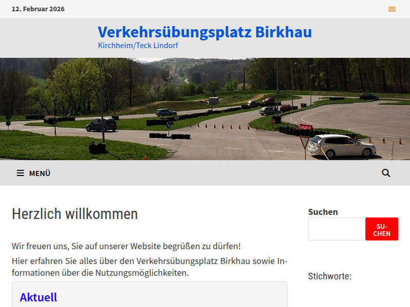 Platz- und Betriebsordnung – Verkehrsübungsplatz Birkhau