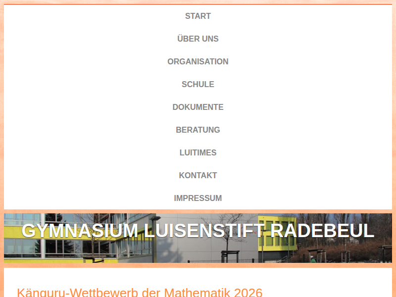 Radebeul wieder einmal mit allen Sinnen neu entdeckt | Gymnasium Luisenstift Radebeul