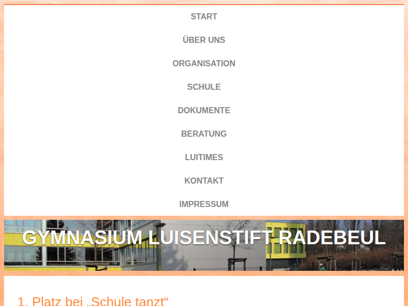 Radebeul wieder einmal mit allen Sinnen neu entdeckt | Gymnasium Luisenstift Radebeul