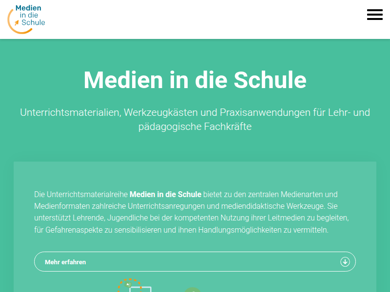 Medien in die Schule