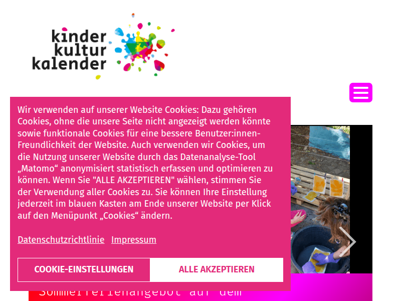 ZOCKEN TINKERN TÜFTELN | Kinderkulturkalender