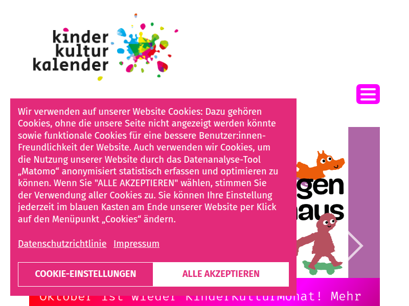 Themenwoche in den Herbstferien: "Thealingua bringt dich zum Sprechen… à la „Croissant! “ | Kinderkulturkalender