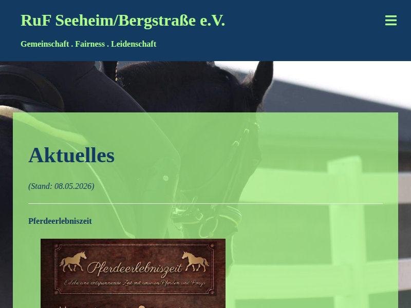 Videos – RuF Seeheim/Bergstraße e.V.