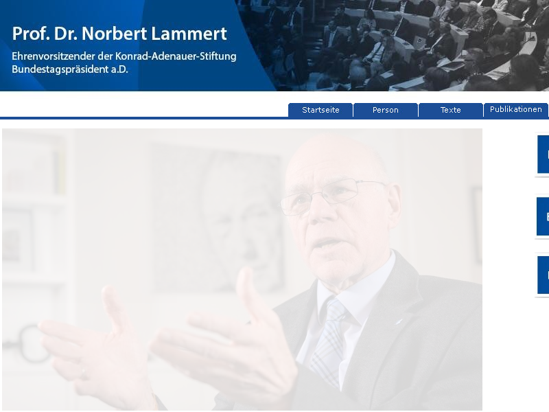 Dr. Norbert Lammert! Bundestagspräsident - CDU - NRW ...!