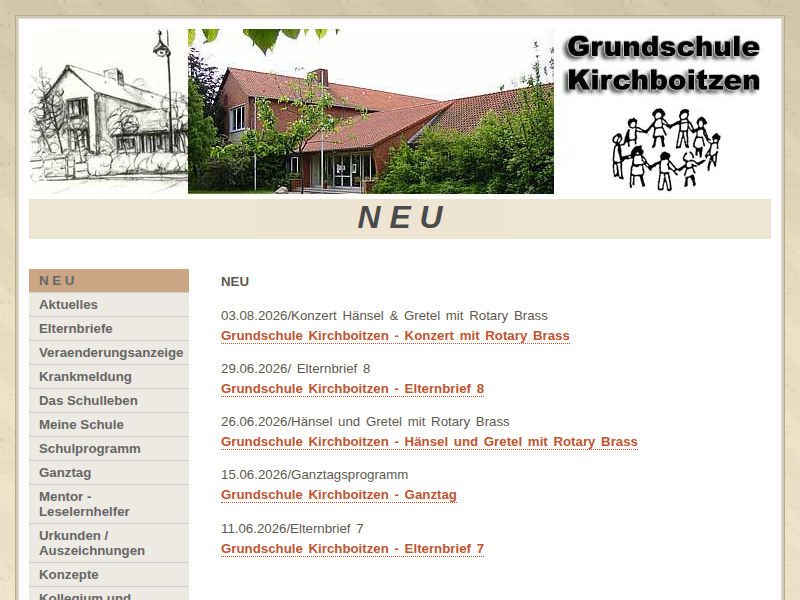 Grundschule Kirchboitzen - Das Schulleben 2025_2026