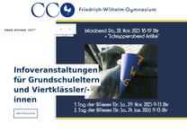 Klima und Wasser im Fokus – Friedrich-Wilhelm Gymnasium