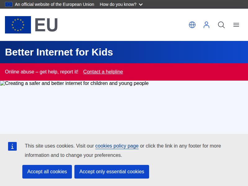 Home - Better Internet for Kids