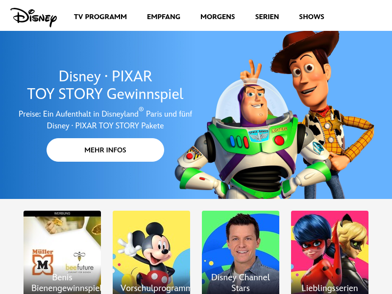 Vorbehalt der Rechte für Text- und Data-Mining durch KI | Disney TV Deutschland