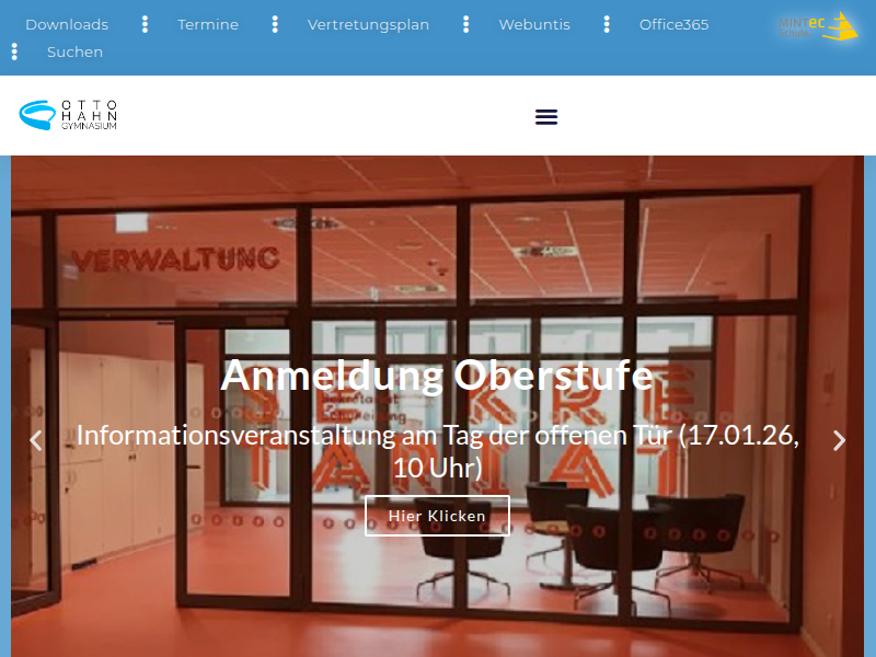 Ablaufschema Entschuldigungsverfahren Oberstufe – Otto Hahn Gymnasium Bergisch Gladbach