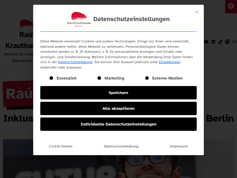 Mini-Rollstuhlrampe mit einem 3D-Drucker selber drucken. - Raúl Krauthausen