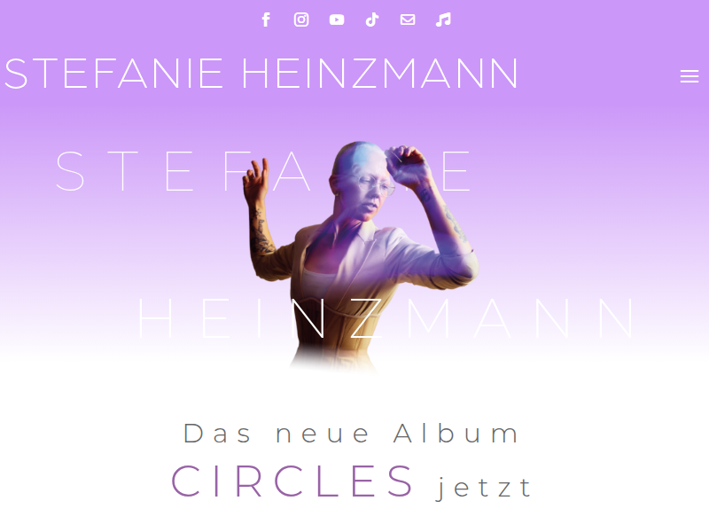 Über | Stefanie Heinzmann