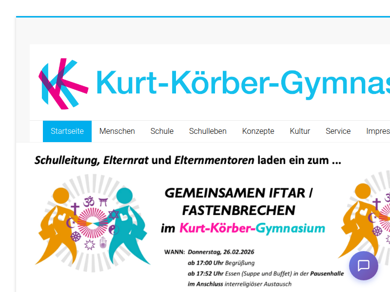 Kulturnacht – 15.4.2025 – Einladung – Kurt Körber Gymnasium