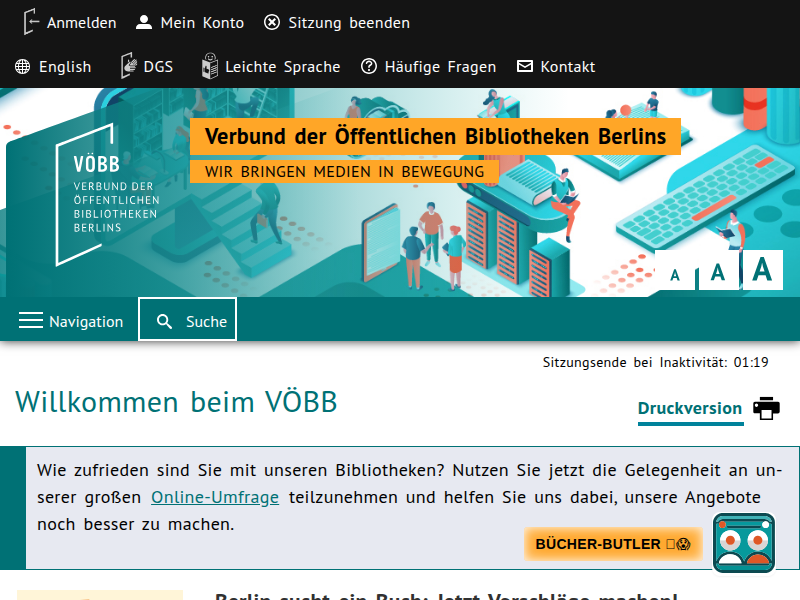 Startseite - Verbund der Öffentlichen Bibliotheken Berlins