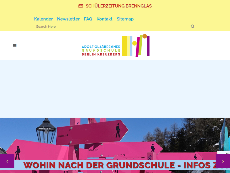 Lehrerinnen und Lehrer an unserer Schule (Interview Frau Schmitz) – Adolf Glassbrenner Grundschule