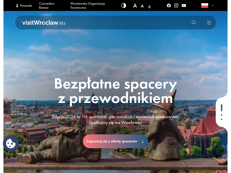 Poszukaj krasnali na Rynku we Wrocławiu. Pomoże w tym mapa - visitWroclaw