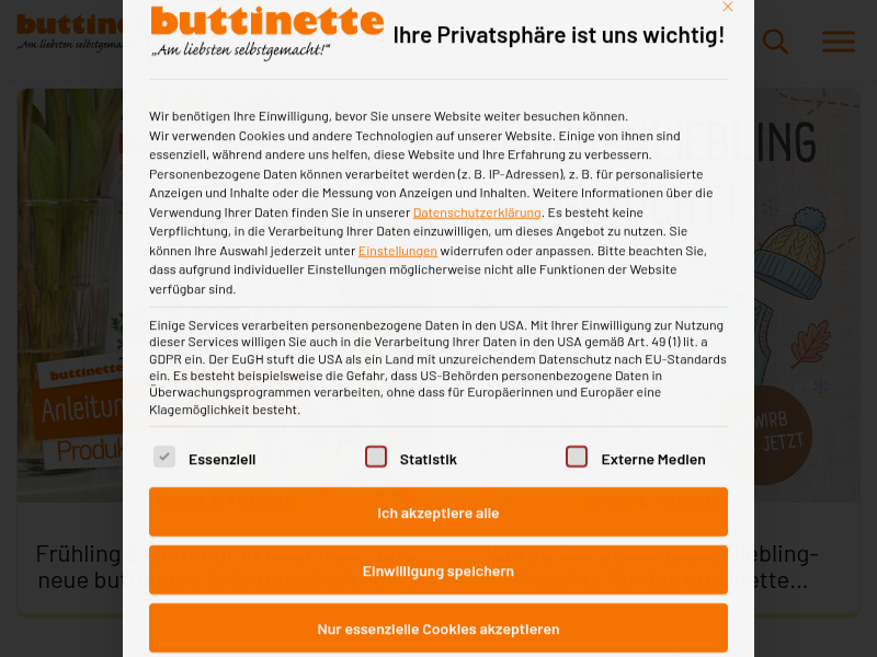 Kundenkreation von Anja Bröker - buttinette Blog