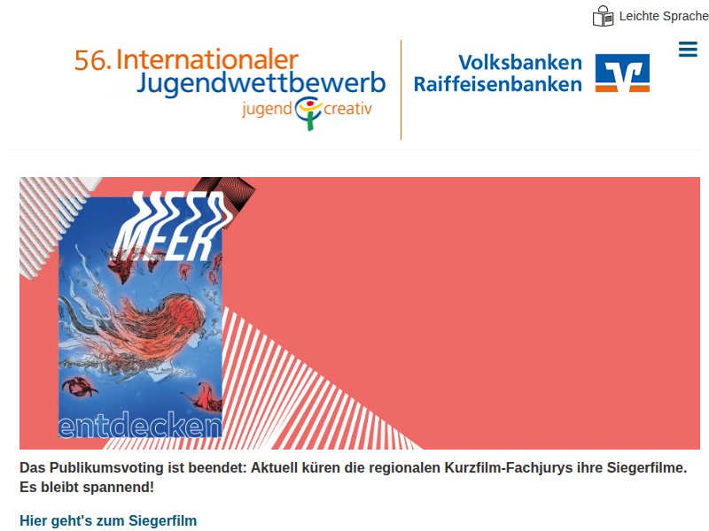 We made this mess, now we have to fix it. – jugend creativ