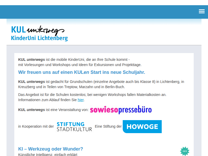 – Magische Wesen aus aller Welt | Kinderuni Berlin