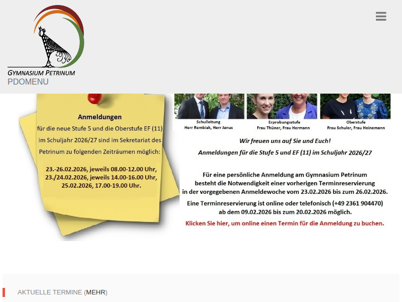 Informatik | Gymnasium Petrinum Recklinghausen