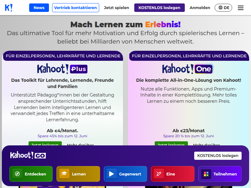 Join the Peanuts gang for a learning adventure on Kahoot!