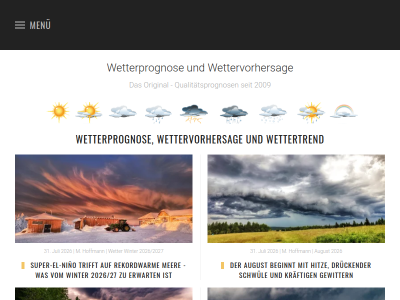 Sommertrend: Sorgt die Erhaltungsneigung für eine Verlängerung des Hochsommers?