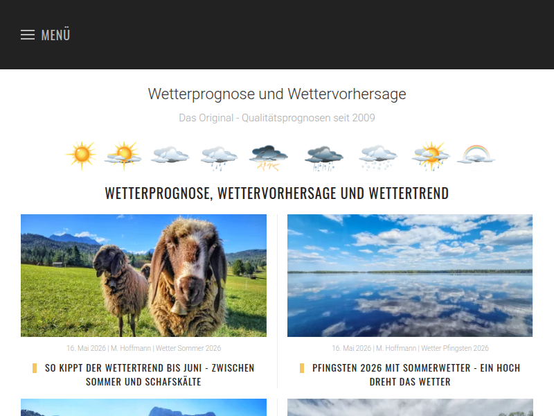 Wettertrend - Der Spätwinter geht und der Frühling klopft an?