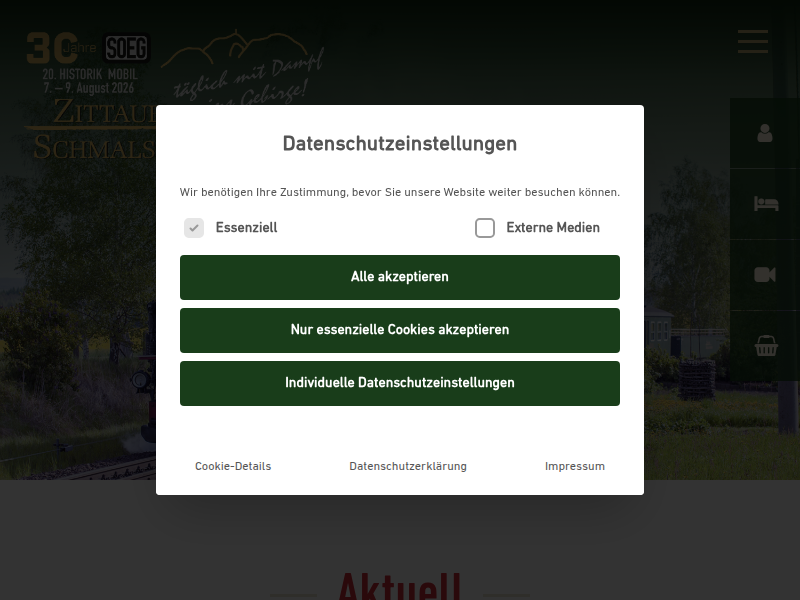 Historik Mobil gestartet | Zittauer Schmalspurbahn