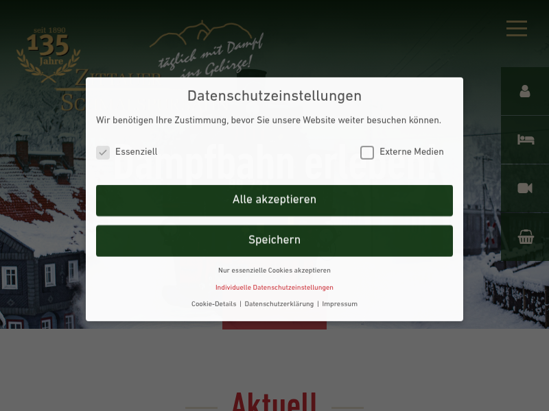 Im Cabriowagen durch den goldenen Herbst | Zittauer Schmalspurbahn