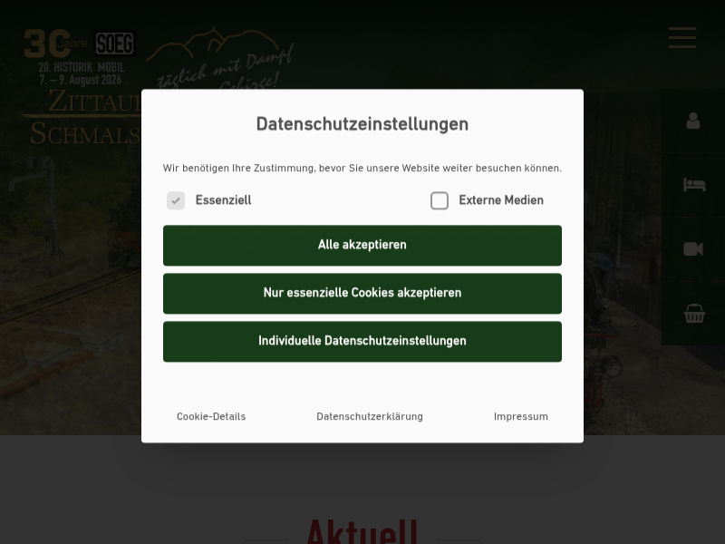 Festwochenende HISTORIK MOBIL gestartet | Zittauer Schmalspurbahn