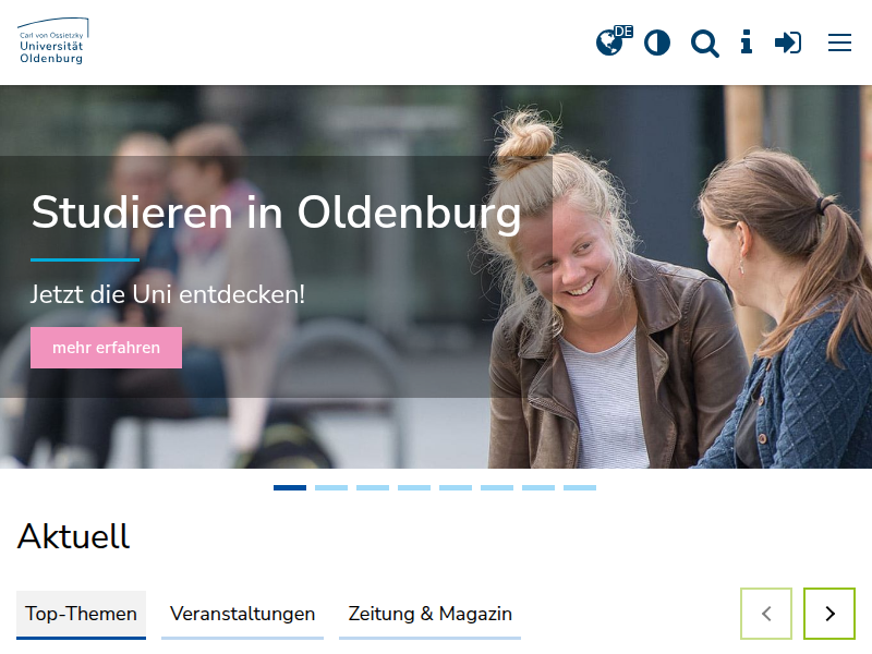 Partneruniversitäten Niederlande // Universität Oldenburg