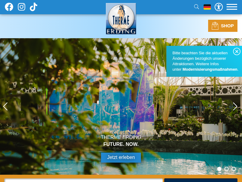 Haus- und Badeordnung der Therme Erding