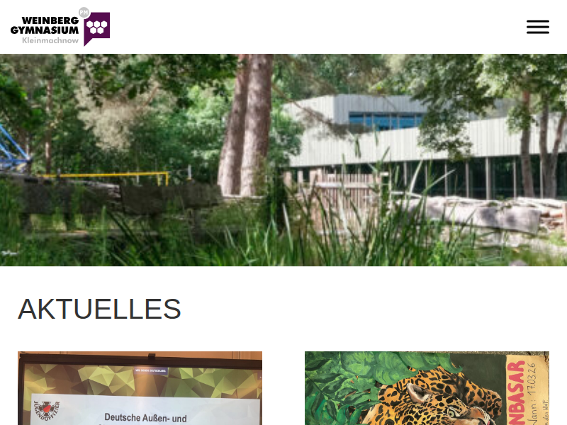 Sport - Weinberg-Gymnasium Kleinmachnow