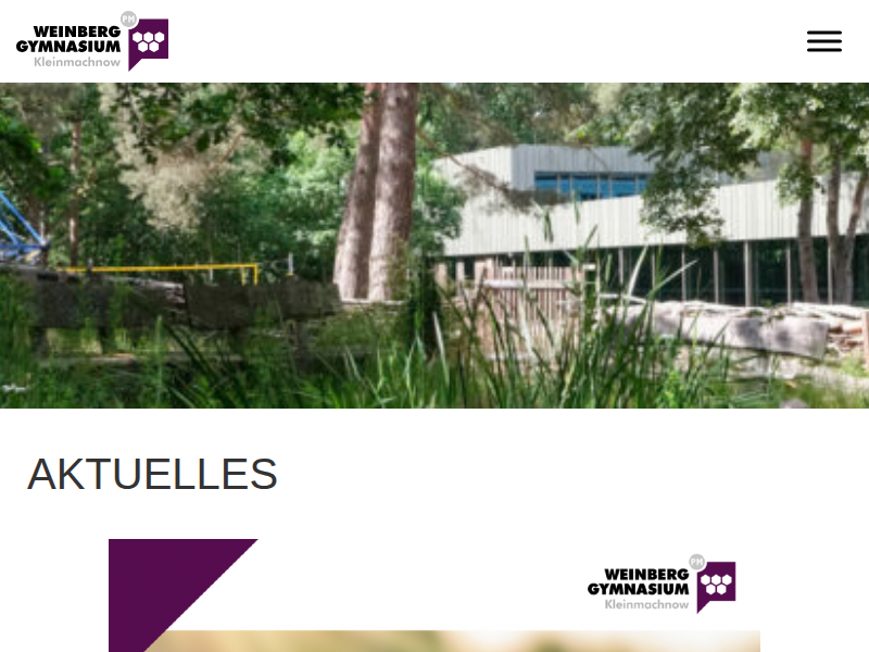 Frauen in MINT Berufen - Interview Viola Bergmann - Weinberg-Gymnasium Kleinmachnow